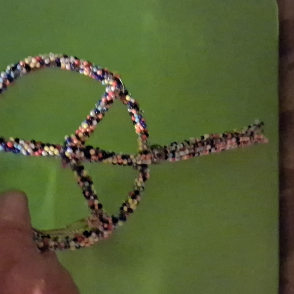 4 Peace Sign Ornaments - Picture 5 of 6